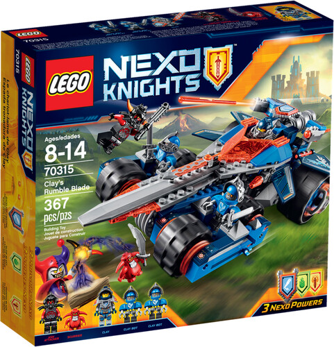 LEGO LEGO 70315 Nexo Knights L'épée rugissante de Clay (jan 2016) 673419245173