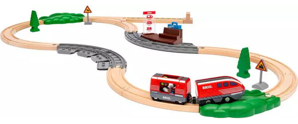Brio Train Brio Train en bois World Circuit rétrofriction 7312350361025