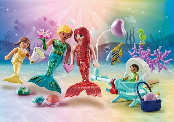 Playmobil Playmobil 71469 Starter Pack: Famille de sirenes 4008789714695