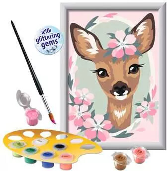 Ravensburger CreArt Peinture à numéro CreART Charmante biche 4005556200726
