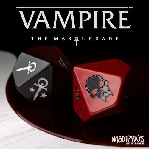 Modiphius Vampire Masquerade 5th (en) Dice Set 5060523341023