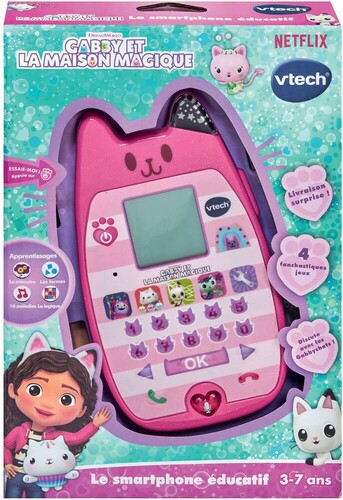 VTech Vtech Gabby's Dollhouse Le smartphone éducatif (fr) 3417765619052