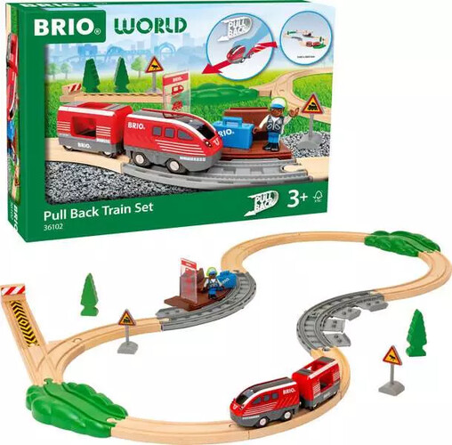 Brio Train Brio Train en bois World Circuit rétrofriction 7312350361025