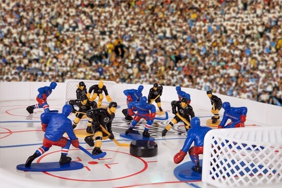 Kaskey Kids Hockey figurines LNH Rangers de New York vs Bruins de Boston et patinoire (NHL) 054682050075