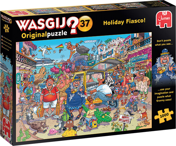 Jumbo Casse-tête 1000 Wasgij Original #37 Le fiasco des vacances 8710126250044