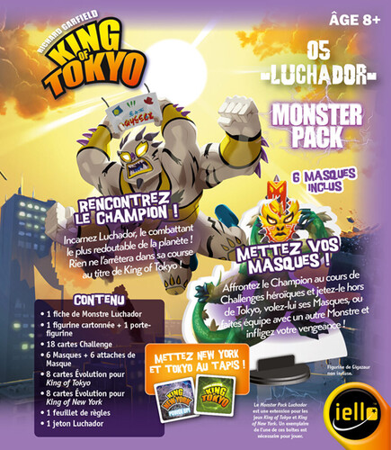 iello King of Tokyo (fr) ext Luchador 3701551703620