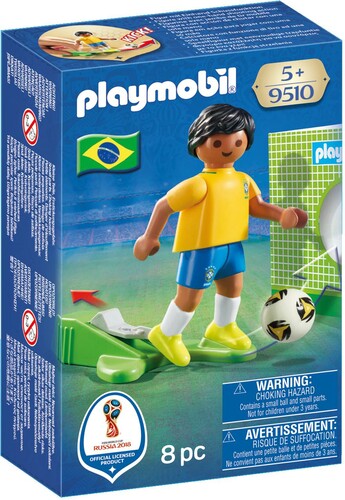 Playmobil Playmobil 9510 Joueur de soccer Brésilien 