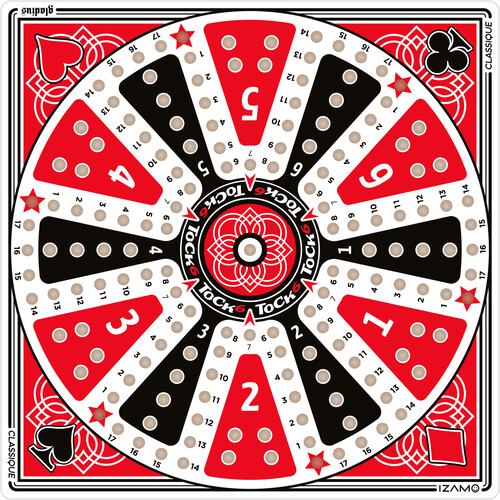 Gladius Bois toc/tock jeu 6 joueurs Classique 20'' (fr/en) 620373000164