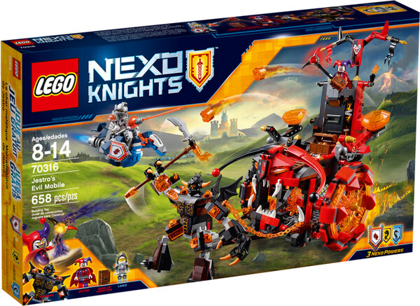 LEGO LEGO 70316 Nexo Knights Le char maléfique de Jestro (jan 2016) 673419245180