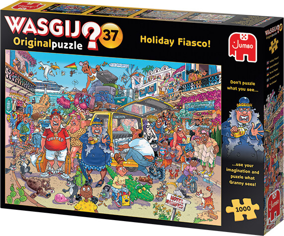 Jumbo Casse-tête 1000 Wasgij Original #37 Le fiasco des vacances 8710126250044