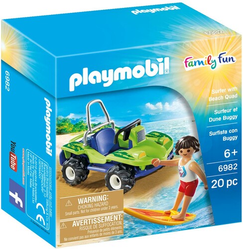 Playmobil Playmobil 6982 Surfeur et Dune Buggy 4008789069825