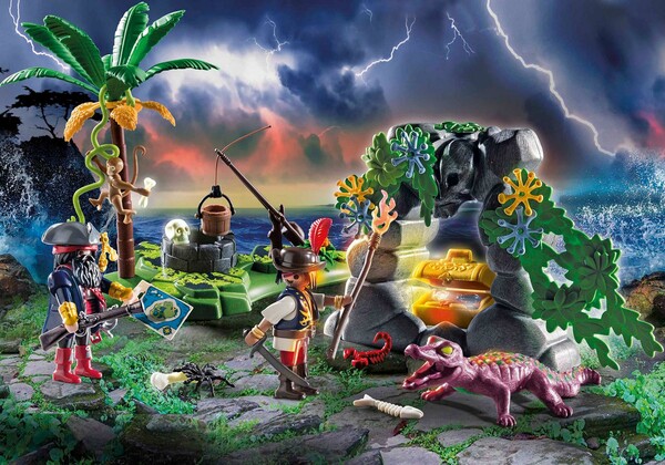 Playmobil Playmobil 70414 Repaire du trésor des pirates 4008789704146