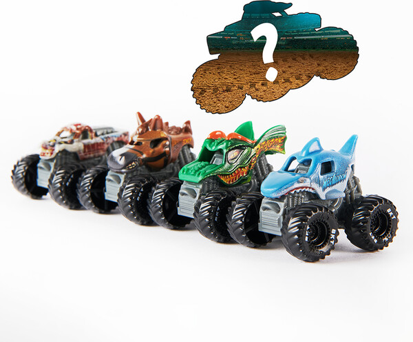Monster Jam monster jam mini - 1:87 coffret de 5 mini 778988464946
