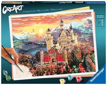 Ravensburger CreArt Peinture à numéro CreART Château féérique 4005556202782