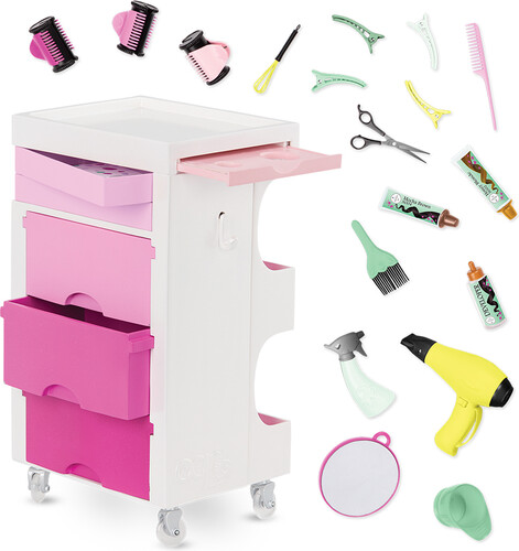 Poupées Our Generation Accessoires OG - "Salon Cart" pour poupée de 46 cm 062243443112