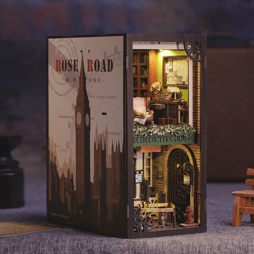 BookNook BookNook - Rose Detective Prive 3770033532324