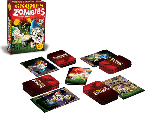 ludik Québec Gnomes vs Zombies (fr) jeu de rapidité et d'observation 848362013067