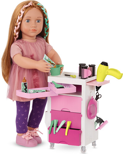 Poupées Our Generation Accessoires OG - "Salon Cart" pour poupée de 46 cm 062243443112