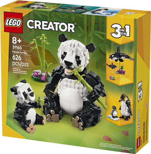 LEGO LEGO 31165 Animaux sauvages la famille de pandas 673419407182