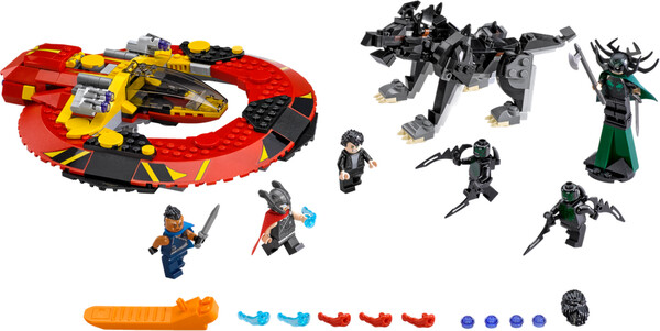 LEGO LEGO 76084 Super-héros La bataille suprême pour la survie d'Asgard, Thor 673419267021