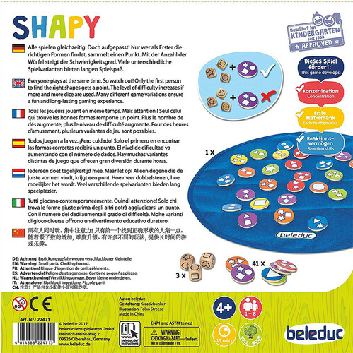 Beleduc Shapy (fr/en) 4014888224713