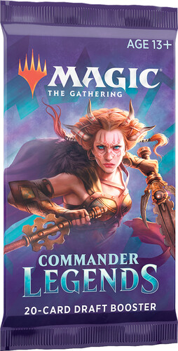 Wizards of the Coast MTG Commander Legends draft booster 630509796427