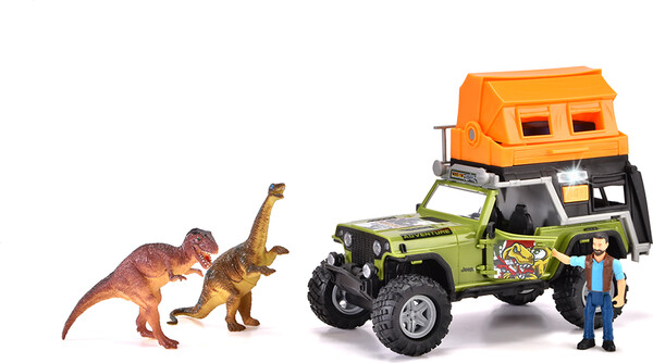 Dickie Toys Dino Camping Sons et lumières 23 cm 1:24 4006333089206