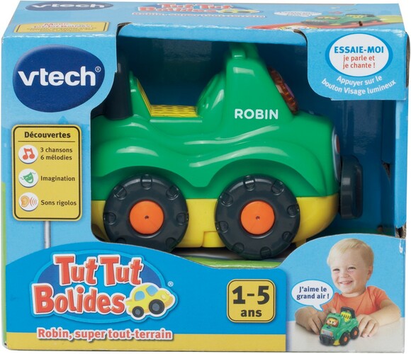 VTech VTech Tut Tut Bolides Véhicule Robin super tout-terrain (fr) 3417761642054