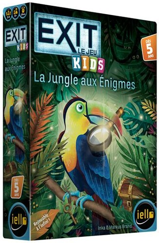 iello EXIT Kids La Jungle aux Enigmes (FR) 3701551701756