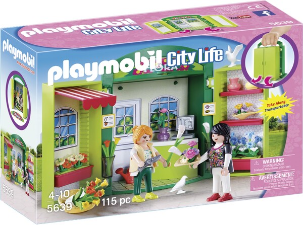 Playmobil Playmobil 5639 Coffret transportable Fleuriste (jan 2016) 4008789056399