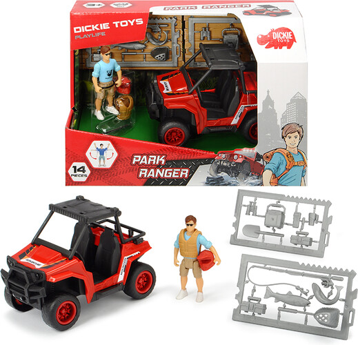 Dickie Toys Ensemble garde forestier quad (Park Ranger) 4006333054617