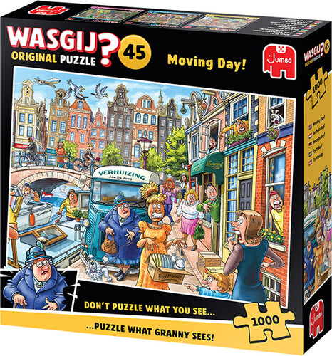 Jumbo Casse-tête 1000 Wasgij Original #45 Journée de déménagement 8721017604099