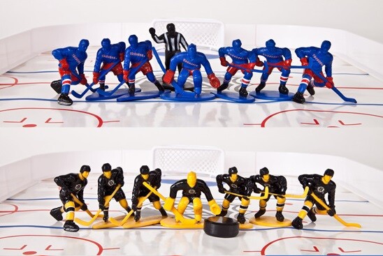 Kaskey Kids Hockey figurines LNH Rangers de New York vs Bruins de Boston et patinoire (NHL) 054682050075