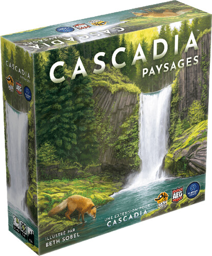 Lucky Duck Games Cascadia (fr) ext Paysages 691835195636