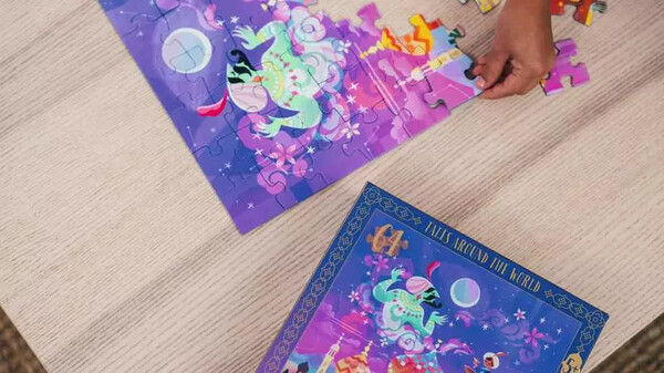 Ravensburger casse-tête Casse-tête 64 Tales Aladin et lampe 4005555042075