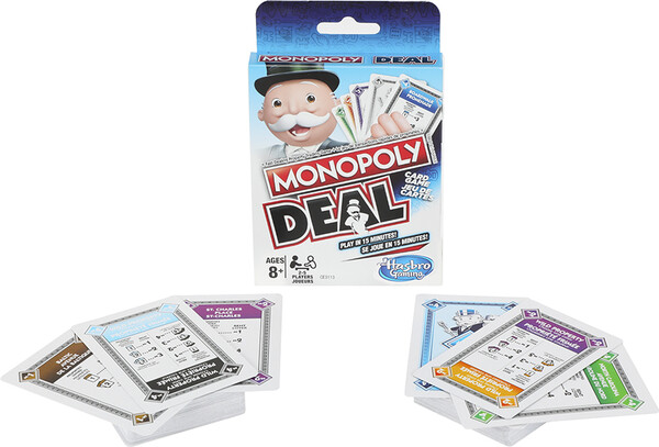 Hasbro Monopoly Deal (fr/en) de cartes nouvelle boite 630509770571