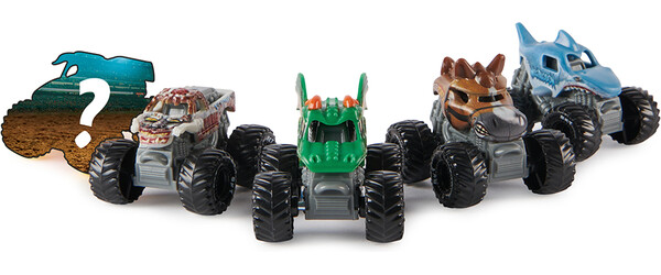 Monster Jam monster jam mini - 1:87 coffret de 5 mini 778988464946