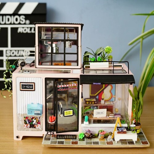 Robotime Mini maison à construire - Kevin's studio 6946785164718