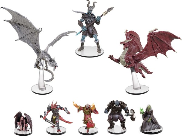 NECA/WizKids LLC Dnd Painted Minis icons 34: return of the dragons (brick 8x) 