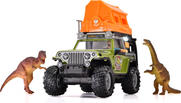 Dickie Toys Dino Camping Sons et lumières 23 cm 1:24 4006333089206