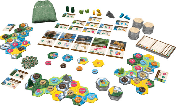Lucky Duck Games Cascadia (fr) ext Paysages 691835195636