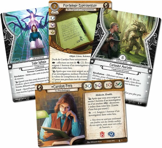 Fantasy Flight Games Horreur à Arkham édition 2026 (fr) Paquet Investigateur - Carolyn Fern 841333136987