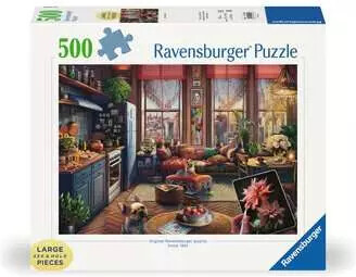 Ravensburger casse-tete Casse-tête 500 Large Cozy BoHo Studio 4005555010258