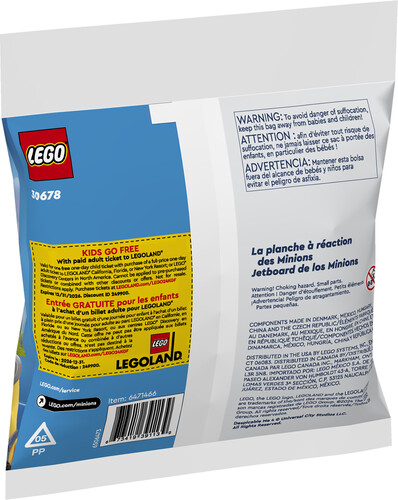 LEGO LEGO 30678 Minions' Jetboard V39 recruitment bags 673419391139