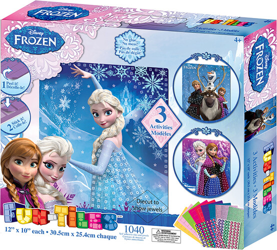Danawares Mosaïque La Reine des neiges (Frozen) (Fun-Tiles) Anna/Elsa/Kristoff/Olaf/Sven 059562397615