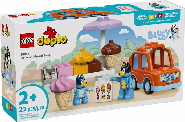LEGO LEGO 10458 Bluey Visite chez le marchand de glace 673419405867