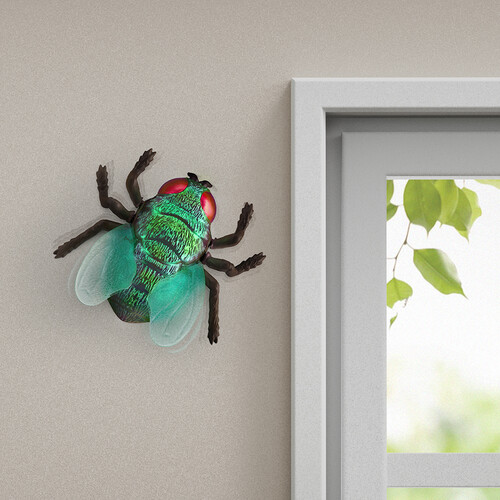 Terra terra - insecte téléguidé mouche verte 062243492417