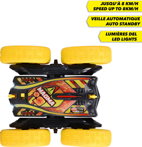 Dickie Toys dickie - téléguidé flippy feu & glace 18 cm 1:28 4006333087349