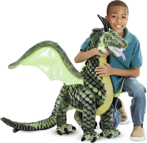 Melissa & Doug Dragon peluche 36x40.5x16" Melissa & Doug 8804 000772188043