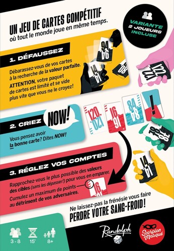Scorpion Masqué Now (fr) 807658001515